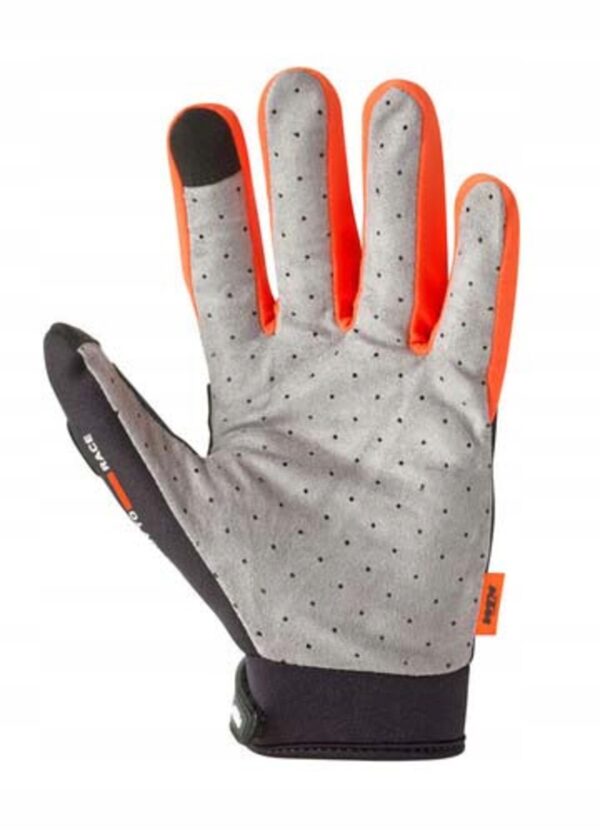 POUNCE GLOVES BLACK KTM S - obrazek 3