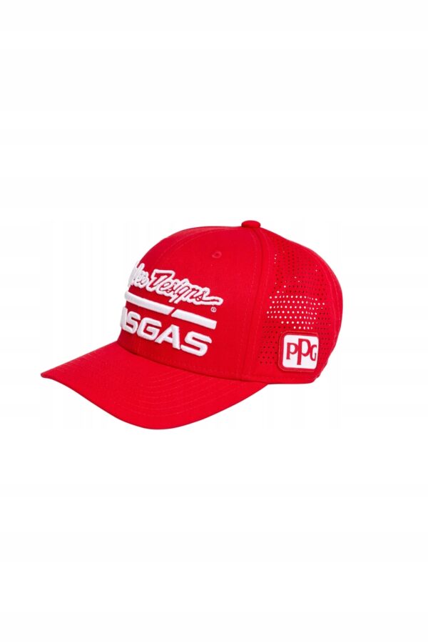 TLD GASGAS TEAM CURVED CAP RED - obrazek 2