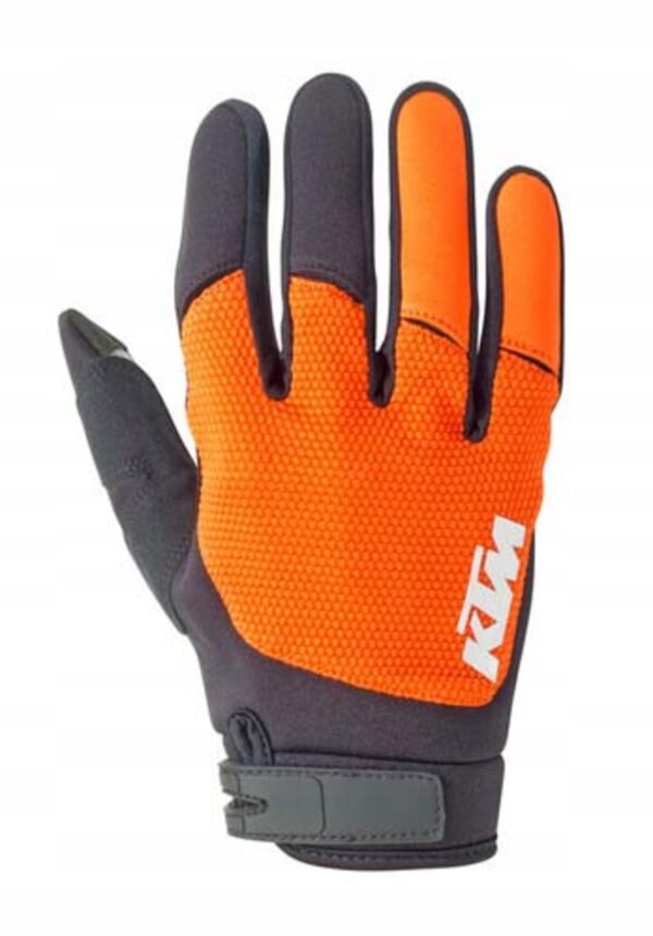 POUNCE GLOVES ORANGE KTM M - obrazek 2