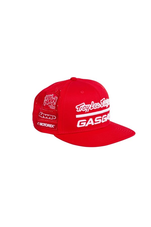 TLD GASGAS TEAM FLAT CAP RED