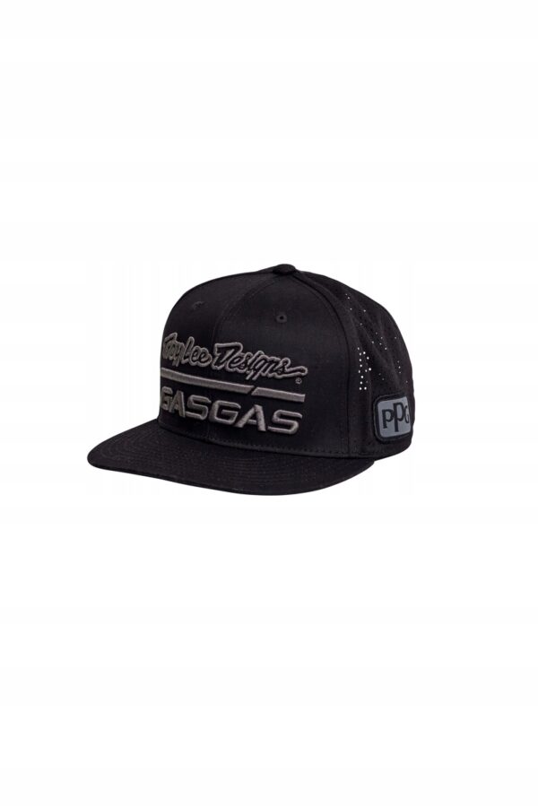 TLD GASGAS TEAM CURVED CAP BLACK - obrazek 2